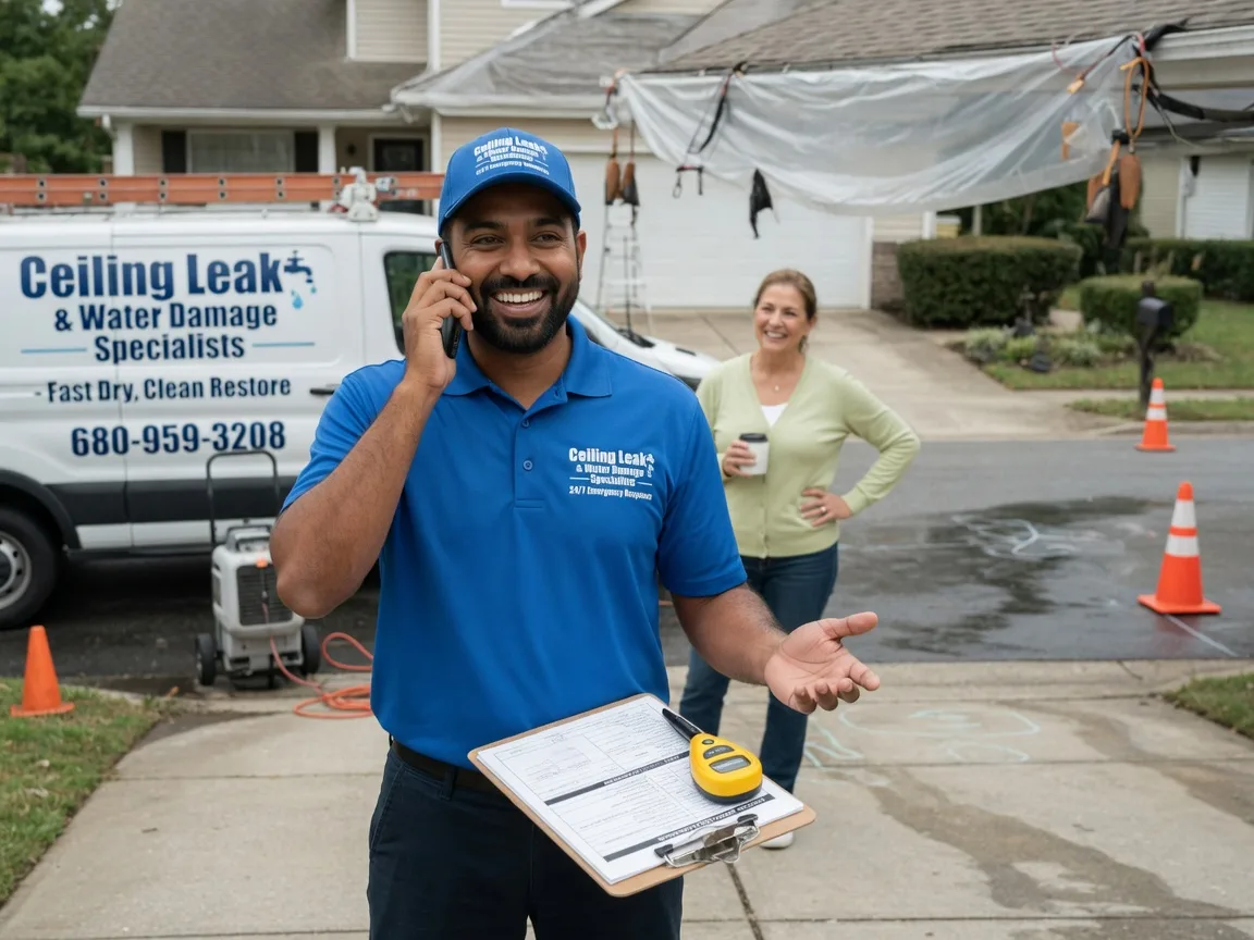 Ceiling Leak Cleanup Seward, IL FAQs